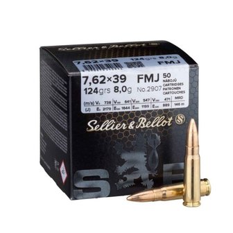 Sellier &amp; Bellot 7,62 x 39 123Gr FMJ