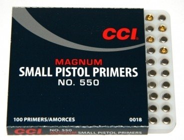 CCI 550 Small Pistol Magnum Primers