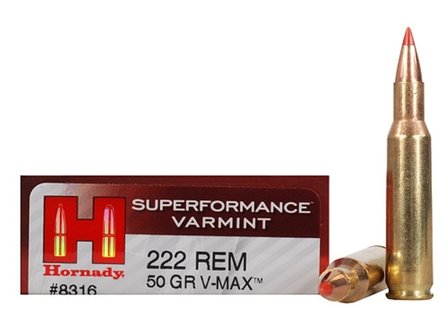 Hornady V-Max .222 Rem