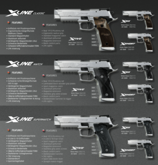 Sig Sauer P226 X Five Supermatch X-Line