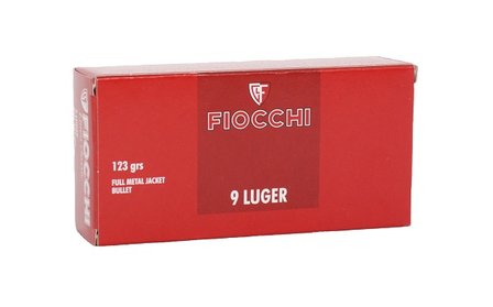 Fiocchi 9x19 FMJ 124 Gr