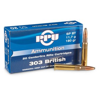 PRVI .303 Brit 174 Gr FMJ