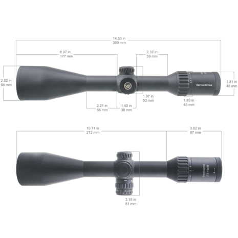 Vector Optics Continental X6 2,5-15x56 